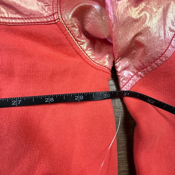 FP Movement by Free People Away We Go Half Zip Pink/Iridescent, Sz L NWT - Picture 6 of 16